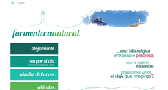 Desktop Screenshot of formenteranatural.com